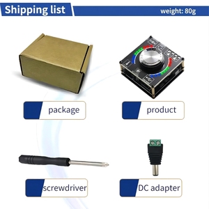 50W + 50W <span class=keywords><strong>Stereo</strong></span> <span class=keywords><strong>Bluetooth</strong></span> Âm Thanh Kỹ Thuật Số Power Amplifier Board Mô-đun Khối Lượng Phổ Âm Nhạc Nhịp Điệu Ánh Sáng D50L - Product Image 4