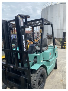 <b>Used</b> Mitsubishi FD30 Diesel Forklift 3254mm Fork Length 180mm Fork Width Three Stage Mast 1 Year Warranty Machinery Test Report - Product Image 5