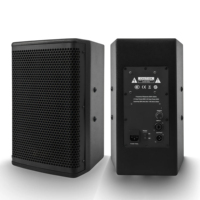 Enceintes actives en bois, système audio de bar 8 pouces, caisson de basses 10 pouces, ensemble d'enceintes professionnelles KTV pour fêtes à domicile, groupes et diffusion en direct
