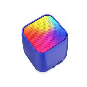 SING-E ZQS1209 Home Music Box Bass Drahtloser Sound RGB Light Tragbarer Tisch Mini Subwoofer Lautsprecher