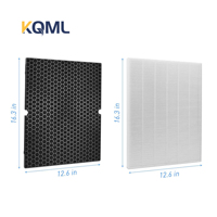 Pengganti Filter HEPA 116130 H Winix 5500-2 Am80 Plasmawave Air Purifier H13 True HEPA Filter Karbon Aktif Efisiensi Tinggi