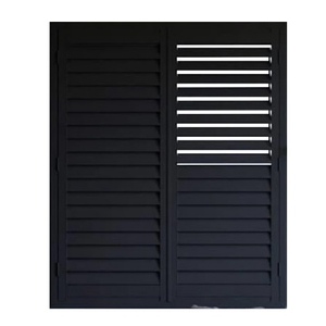 Trung Quốc Nhà Máy Trực Tiếp Gỗ Trồng Cửa Chớp Châu Âu Thiết Kế Ngang Mở Cửa Chớp Bằng Gỗ Hệ Thống Cửa - Product Image 1