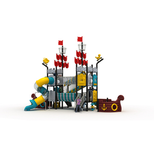 Aire de jeux pour enfants en forme de bateau pirate, aire de jeux extérieure, équipement pour enfants commercial, vente directe d'usine - Product Image 4