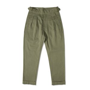 Pantalones Culottes Retro de Estilo Británico para <span class=keywords><strong>Hombre</strong></span>, Casuales, 100% Algodón, Anti-Pilling, Cierre Frontal con Cremallera, Corte Recto, Cintura Media, Estilo Vintage - Product Image 1