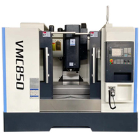 Centre d'usinage vertical CNC industriel VMC 850 avec ATC haute vitesse pour le métal