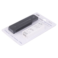 Kit de Contrôleur de Bande LED Monocouleur V1+R11 5-36VDC 1CH Certifié ROHS, Variateur LED 12V