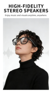 Nuevas Gafas Inteligentes CY03 con IA, Cámara de Alta Definición de 8MP, Compatibles con Transmisión en Vivo de TikTok, Chat con IA, Traducción GPT y Videollamadas