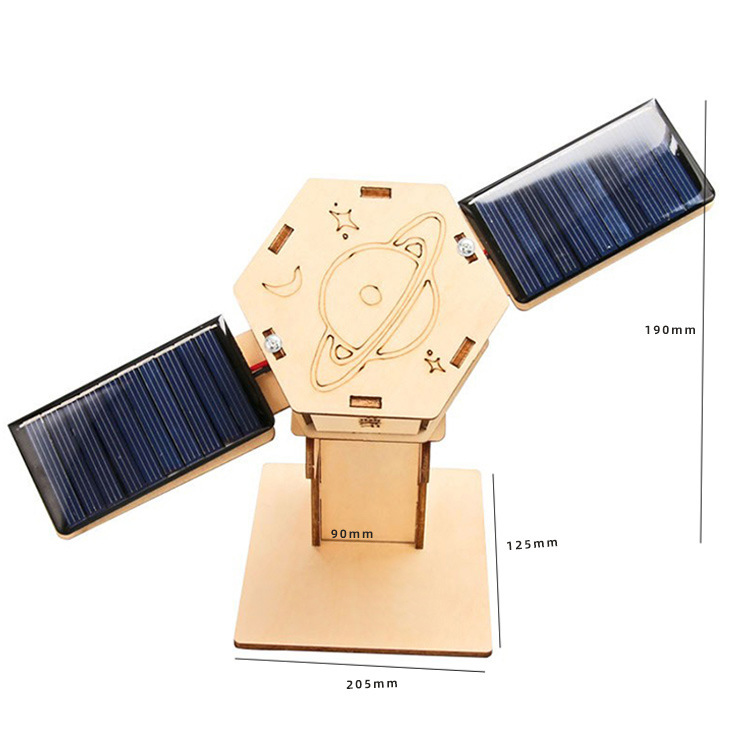 Artificial satellite [flagship large solar panel]
