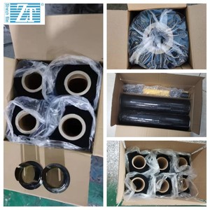 Màu đen của nhãn hiệu căng Gói phim mềm đóng gói phim đóng gói gói carton tùy chỉnh Giao thông vận tải Stretch bọc bám phim - Product Image 5