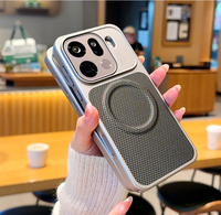 Casing Ponsel Magnetik Matte Slim Fit PC Keras Warna Polos untuk Oppo Find X9S X8 Pro X8S X8 Ultra X7 Reno 13 12