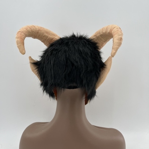 Máscara del <span class=keywords><strong>diablo</strong></span> Máscara de Halloween Evil Angel Scary Latex Ram para adultos Las máscaras de <span class=keywords><strong>Lucifer</strong></span> - Product Image 6