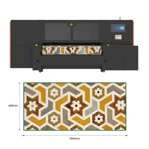 Flora 2400DPI 1.9M Wide Format Digital Textile Printing Machine S3200 Spot UV Printer for Textile Cotton,Linen,Silk Fabric