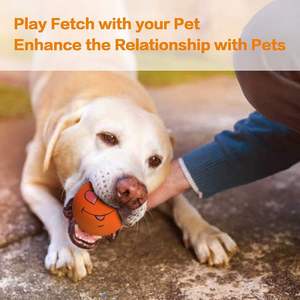 Gülen Pet köpek oyuncaklar doğal lateks duygu komik yüz gıcırtılı köpek çiğnemek oyuncak - Product Image 3