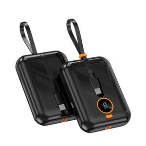 Banco de Energía Portátil de Alta Capacidad 10000 mAh, Carga Súper Rápida de 22.5 W, Alta Calidad, Mini Pantalla LED, Ideal para Viajes - Product Image 1