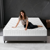 Matelas à ressorts ensachés extra doux compressé en boîte – Tailles Queen et King