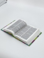 Bible Sainte à Couverture Rigide à Prix Compétitif, Impression Couleur Intégrale, Revêtement UV, Papier d'Art 200 g/m², Édition Collage, pour le Ministère
