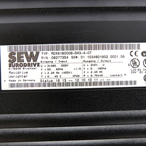 ของแท้สำหรับ EURODRIVE MDX61B0008-5A3-4-0T ไดรฟ์ปรับความถี่ AC สำหรับเซอร์โว/มอเตอร์ DC - Product Image 1