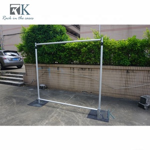 Minimalist Metal Wedding <b>Backdrop</b> <b>Stand</b> Pipe Frame Decoration Pipe and Drape Set - Product Image 3