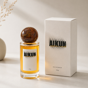Parfum floral de luxe longue durée Aikun Retail Supply avec bouchon en bois naturel, emballage en coffret cadeau pour femmes, collection de parfums - Product Image 2