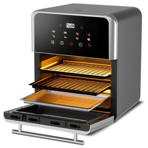 Friteuse à air sans huile grande capacité 8L 10L 12L, four électrique intelligent multifonction numérique en acier inoxydable et verre, <span class=keywords><strong>prix</strong></span> usine - Product Image 6