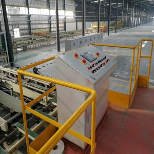 Línea de Producción de Techos de Placas de Yeso Totalmente Automática, Maquinaria para Fabricación de Materiales de Construcción, Motor de Bajo Consumo - Product Image 6