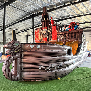 Château gonflable <span class=keywords><strong>pirate</strong></span> avec toboggans pour la vente - Product Image 3