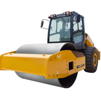 Compacteur de sol hydraulique professionnel CLG6614E de 14 tonnes, rouleau vibratoire pour routes, nouvelle conception