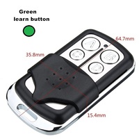 Télécommande de porte de garage roulante compatible 81LM, bouton d'apprentissage vert, affichage numérique LED, modèles 82LM/83LM