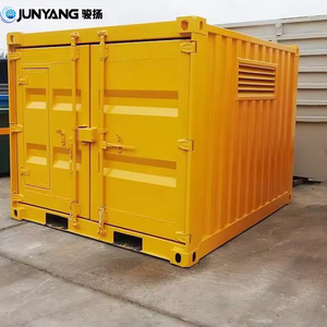 Conteneurs secs en acier Corten de 10' à ouverture latérale, type high cube 10GP DG 40ft, pour le transport de produits dangereux/édicats chimiques - Product Image 4