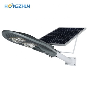 Lampione solare ad alta efficienza in alluminio a LED per esterni 30W 50W 100W 150W impermeabile IP65 uso stradale alimentazione a batteria a corrente continua - Product Image 4