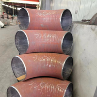 Coude à 45 degrés en acier au carbone estampage sans couture spécial coude épais modèles complets Standard DN 150 coude