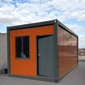 Casa Contenedor Prefabricada Transpirable de 40 pies con Panel Sándwich y Terraza, con Garantía, para Aplicaciones en Hoteles Fuera de la Red y Villas Modernas - Product Image 2
