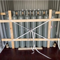Mélange de gaz industriel P10 10L/40L, 90% Ar 10% CH4, bouteille de gaz comprimé