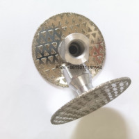 30 40 50 60 mm Disque Diamant Marbre Petit Mini Disque de Marbre Lame de Scie Diamantée Électrolytique Disque de Meulage pour Bricolage Outil de Meulage d'Ange