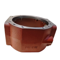 Boîtier de réducteur OEM, boîtier de boîte de vitesses sur mesure en fonte ductile avec moulage en sable et usinage CNC pour machines industrielles