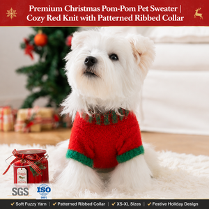 Suéter de Piel Sintética para Perros Pequeños, Jersey Cálido de Punto con Aberturas para las Patas, Ropa Acogedora de Navidad para Mascotas, <span class=keywords><strong>Chihuahua</strong></span>, Yorkie, Cachorro - Product Image 3