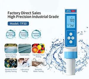 Testeur <span class=keywords><strong>de</strong></span> qualité <span class=keywords><strong>de</strong></span> <span class=keywords><strong>l</strong></span>'<span class=keywords><strong>eau</strong></span> numérique industriel OEM haute précision IP67 PH/ORP/TDS/EC/<span class=keywords><strong>Salinité</strong></span>/Température - Product Image 3