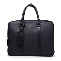 Nouveau Sac à Main Serviette Homme Multifonctionnel en Cuir PU, Tendance et Affaires