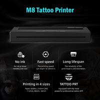 Offre Spéciale Imprimante Thermique sans Fil Professionnelle Portable M8 Mini A4 Bluetooth pour Tatouage, Maison et Bureau