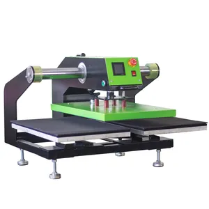 HTV Auto Large Pneumatic Sublimation Manual Grade 100*120 For Rubber Shoes Prints Heat Press Machine