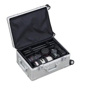 wonderful silver Drone camera protection aluminum storage case box for camera aluminum protective case Box customized