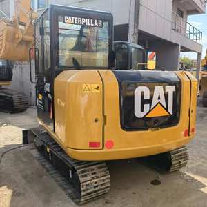 Excavatrice sur chenilles d'occasion Caterpillar CAT305.5E2, 5,5 tonnes, 90 % neuve, moteur, boîte de vitesses, pompe, PLC, hydraulique, stabilité - Product Image 3