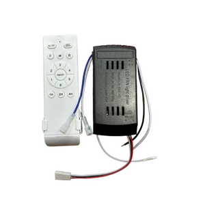 Ventilateur de plafond avec lumière, télécommande, conversion de fréquence 35W, six vitesses réglables, lumière, récepteur universel 24V - Product Image 1
