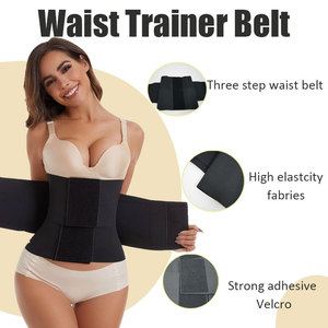 Ceinture sculptante colombienne sous-poitrine pour l'entraînement, gaine amincissante, corset amincissant avec Velcro - Product Image 2