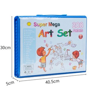Juin 208 Grand Pinceau Papeterie Ensemble Coloré Plomb <span class=keywords><strong>Crayon</strong></span> Peinture À L'huile Bâton Aquarelle Stylo En Gros Cadeaux Pour Enfants - Product Image 6