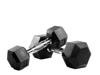 Bestseller Home Gym 15kg Gusseisen Fitness Hex Hantel Set