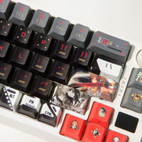 120 Keys ZZZ Keycaps Ye Shunguang Theme Keycap M.A.O PBT KEY CAP DYE-Sub Customizable Cherry Key Cap for Mechanical Keyboard