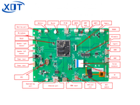 Module d'affichage LCD TFT XOT BOE 10,1 pouces AMOLED Écran tactile Android 800*1280 Rétroéclairage LED USB Type-C RK3128 350 Nits