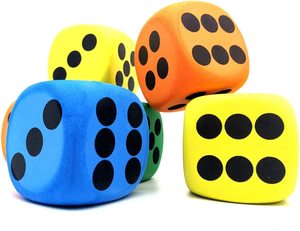 באיכות גבוהה אישית קצף קובייה גדולה, צעצועים קובייה קצף עם לוגו - Product Image 1