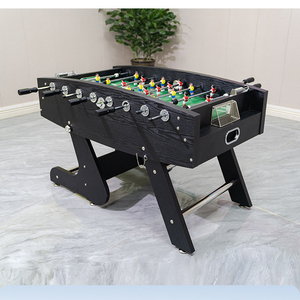 <span class=keywords><strong>Table</strong></span> de baby-foot pliable verticale de 4,5 pieds, style minimaliste, <span class=keywords><strong>table</strong></span> de baby-foot peu encombrante, <span class=keywords><strong>table</strong></span> de jeu de football pliable pour la maison/usage commercial - Product Image 1